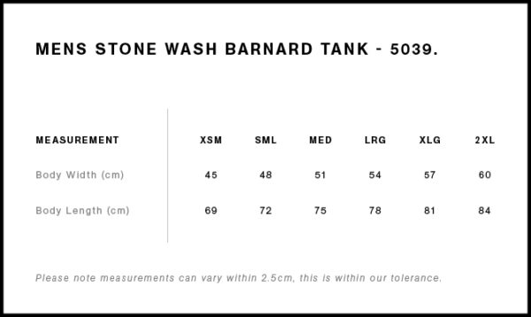 CF Limavady Stonewash Tank - Image 5
